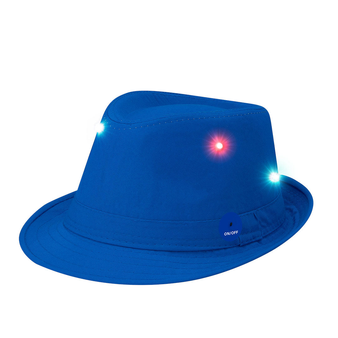 Chapéu LED Multicolor com 3 Modos de Iluminação