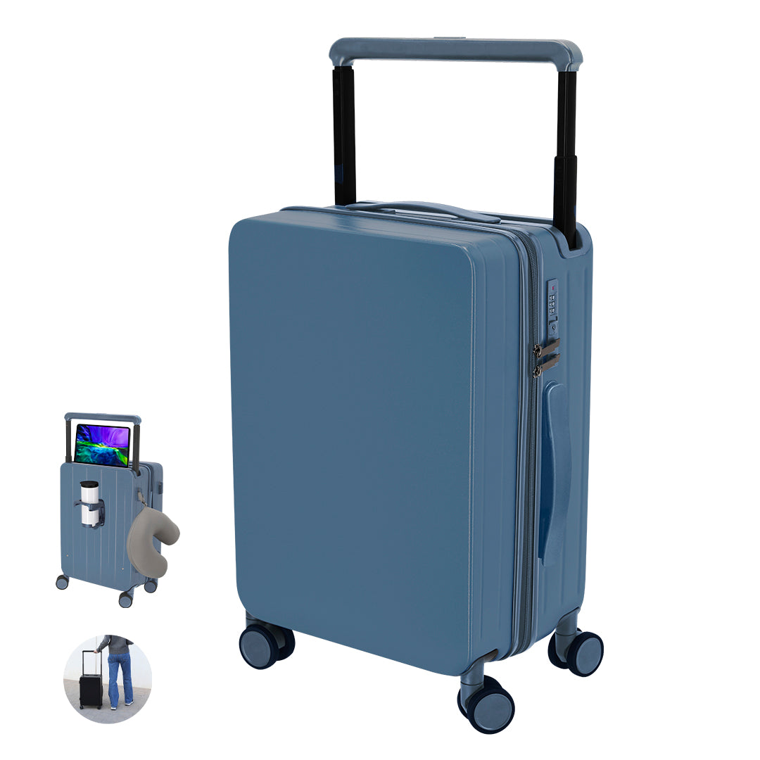 Trolley Corbin Prático com 4 Rodas Giratórias