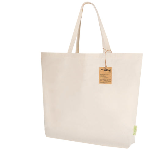 Bolsa em Algodão Reciclado Resistente e Ecológica