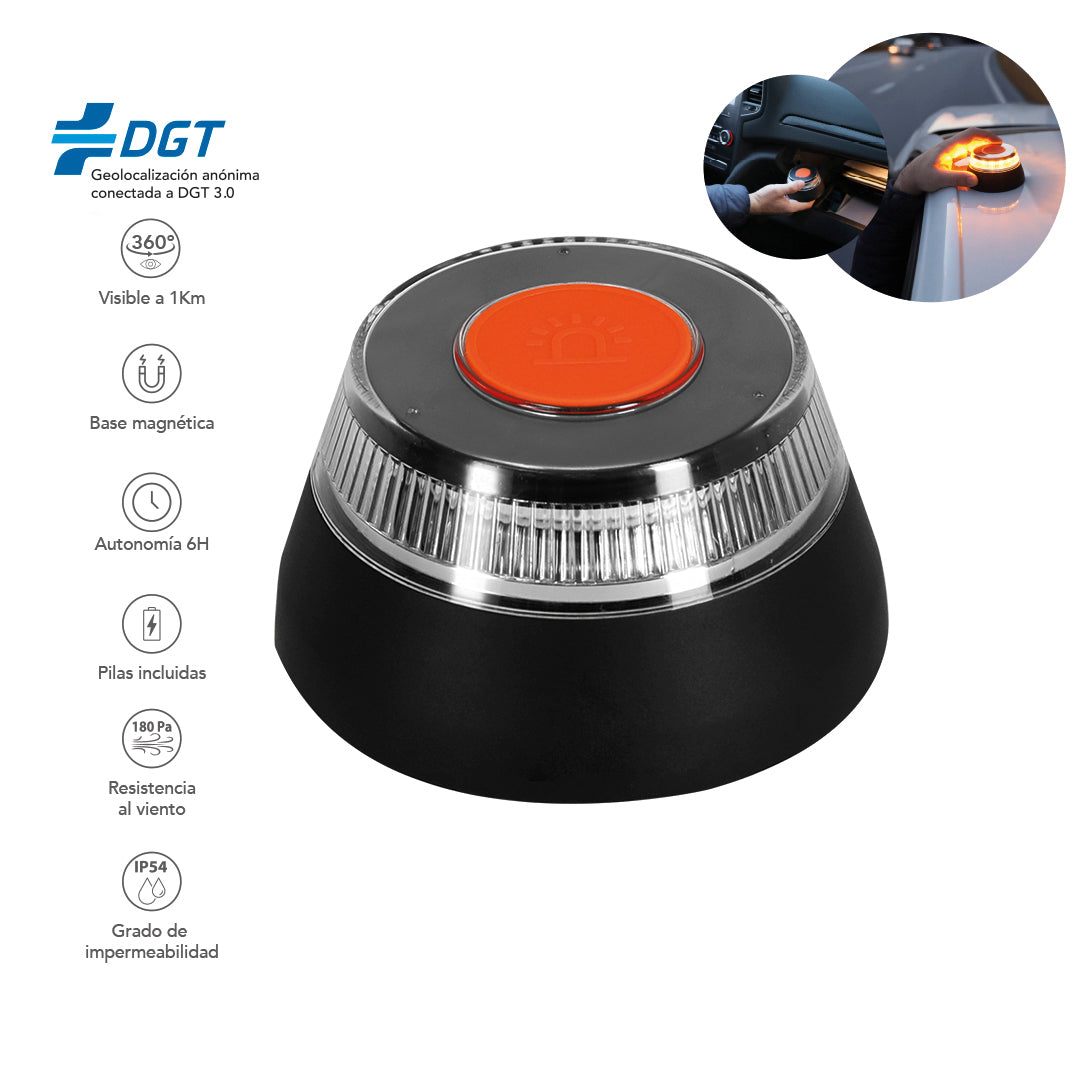Luz Emergência V16 Geolocalizada para Veículos