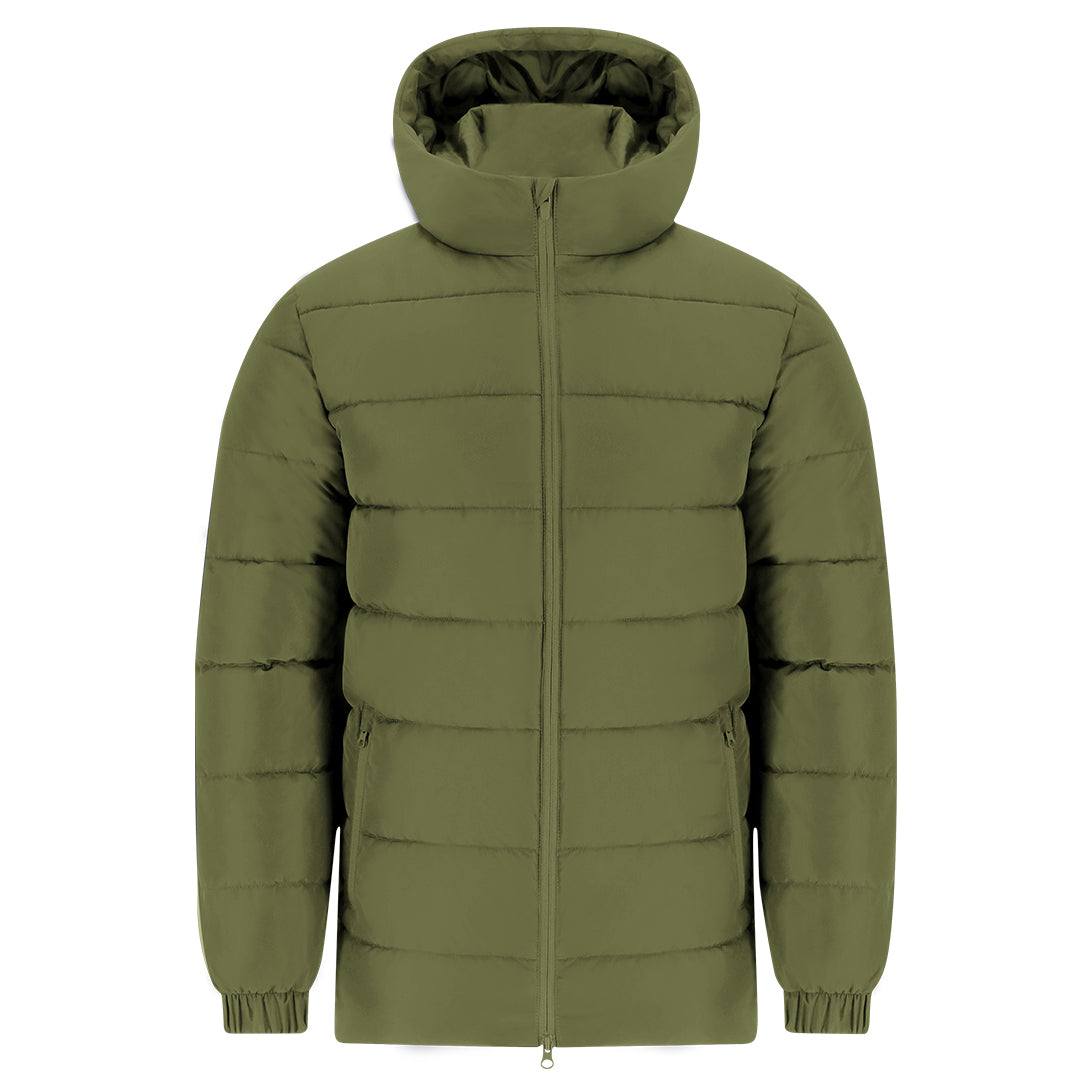 Parka Unissexo Acolchoada com Capuz e Visera