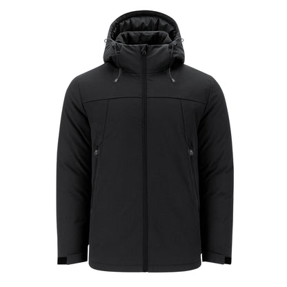 Parka Unissexo Acolchoada com Capuz Ajustável