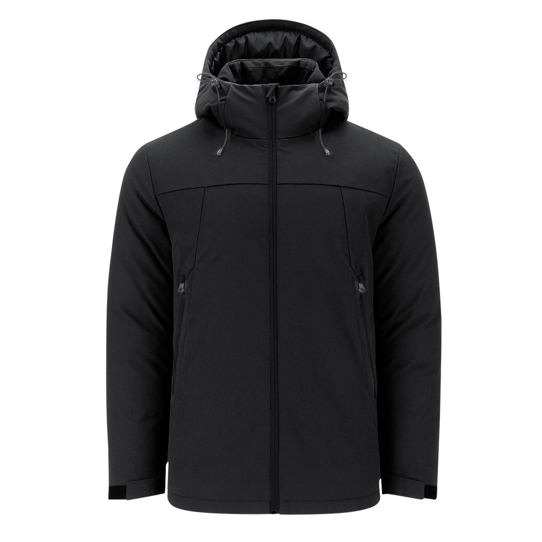Parka Unissexo Acolchoada com Capuz Ajustável