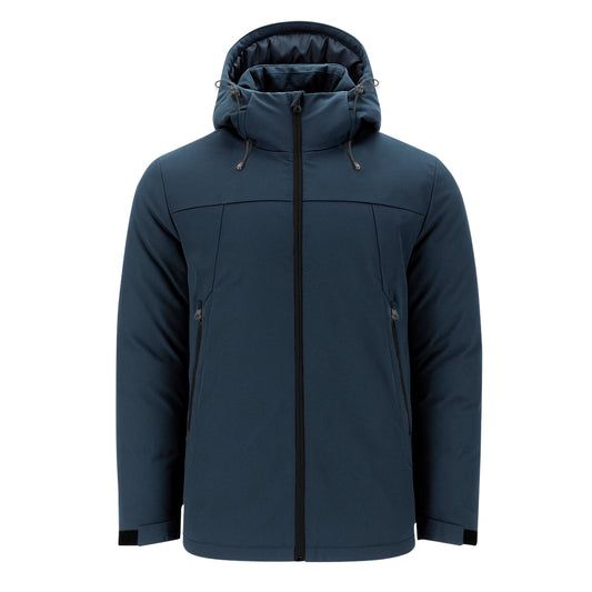 Parka Unissexo Acolchoada com Capuz Ajustável