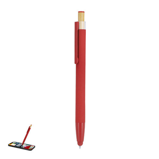 Caneta Ponteiro em Alumínio Reciclado e Bambu