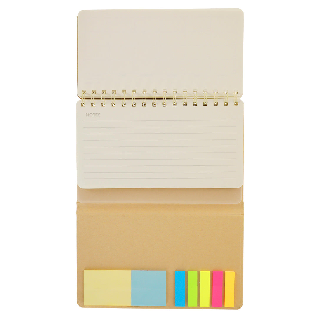 Libreta Planificador Ecológica com Notas Adhesivas