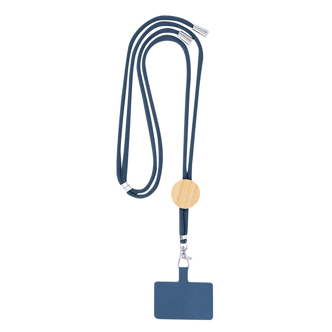 Thorne Lanyard com Acessório para Smartphone em Bambu