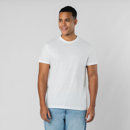 T-shirt Adulto Manga Curta em Algodão Suave