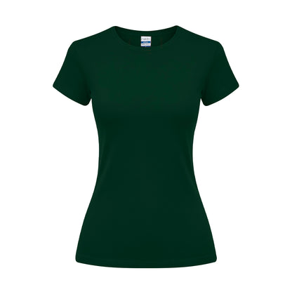 T-shirt Feminina de Algodão Liso - Conforto e Estilo