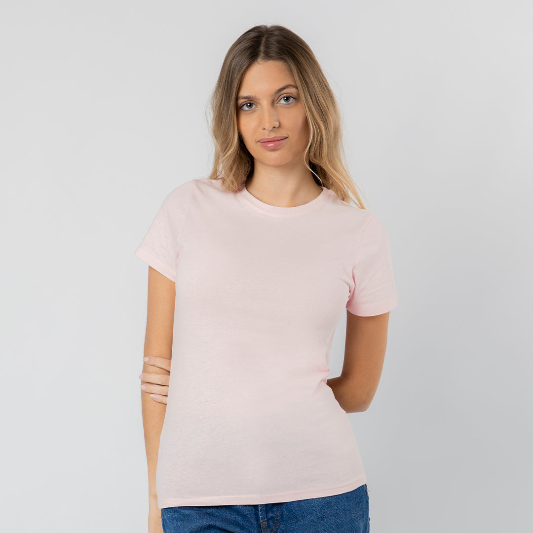 T-shirt Feminina de Algodão Liso - Conforto e Estilo