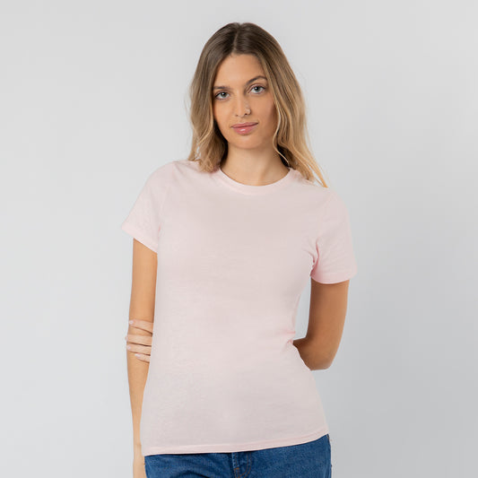 T-shirt Feminina de Algodão Liso - Conforto e Estilo