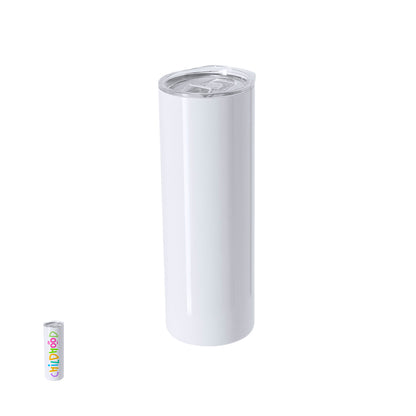 Vaso Térmico Mizu 600ml em Aço Inox Branco