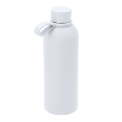 Caneco em Aço Inox 500ml com Asa de Silicone