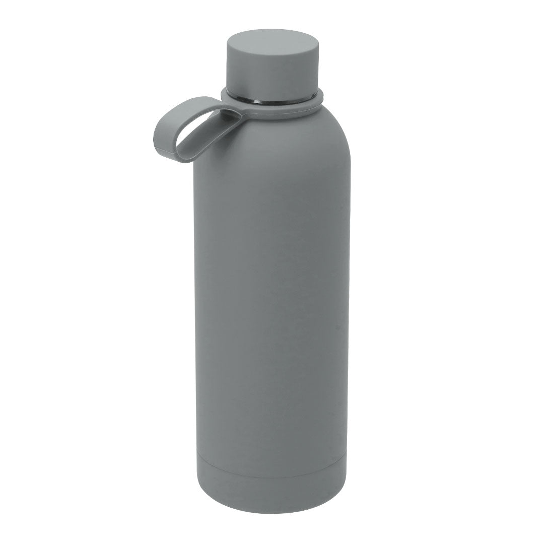 Caneco em Aço Inox 500ml com Asa de Silicone