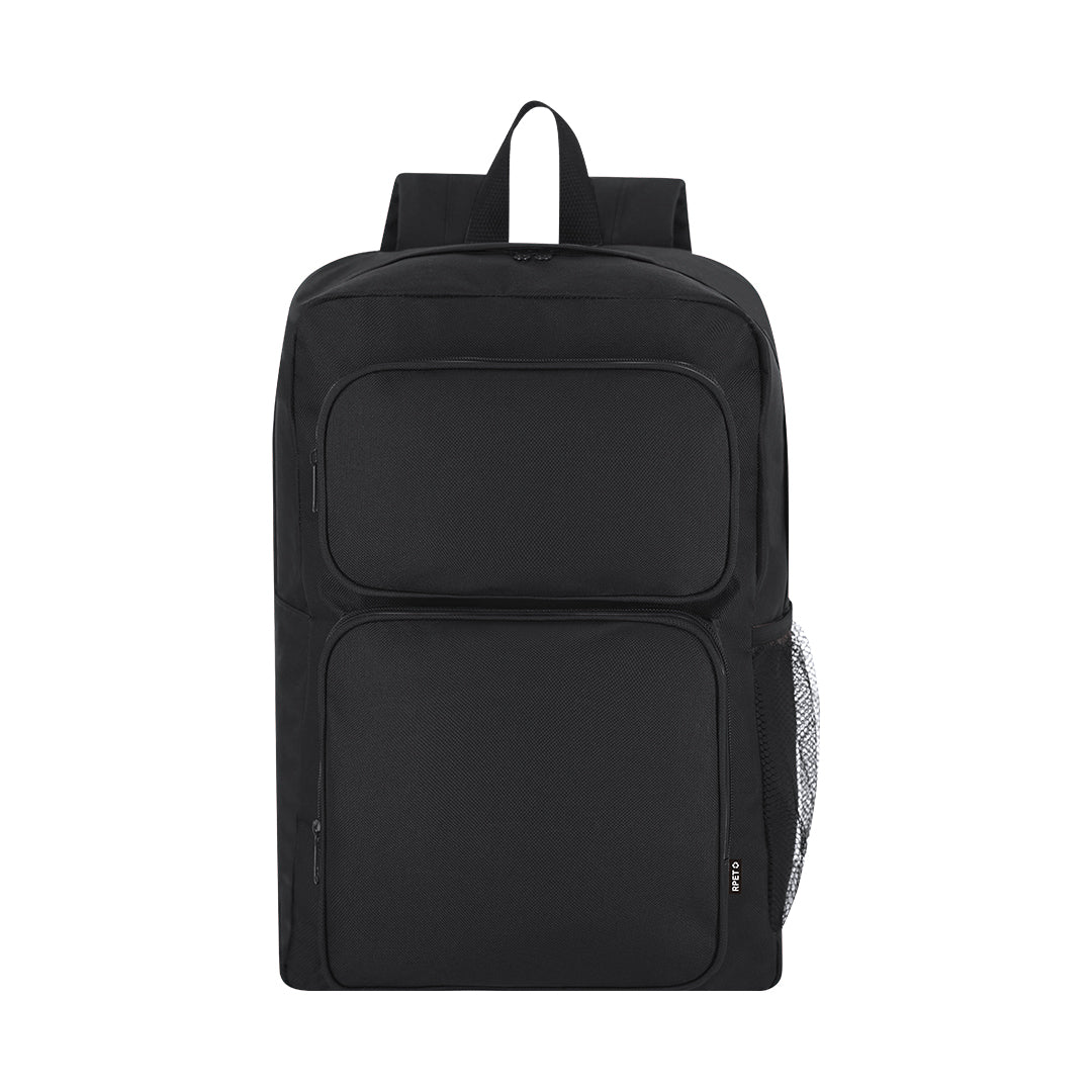 Mochila RPET 600D Suave com Compartimentos Práticos