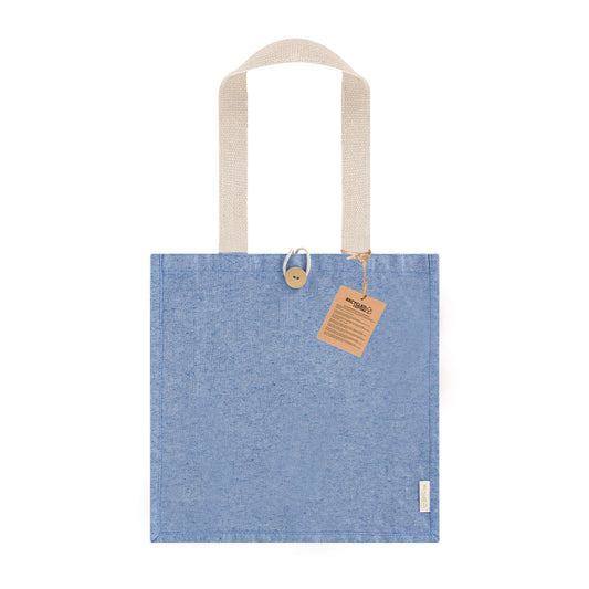 Bolsa Ecológica em Algodão Reciclado com Alças Longas