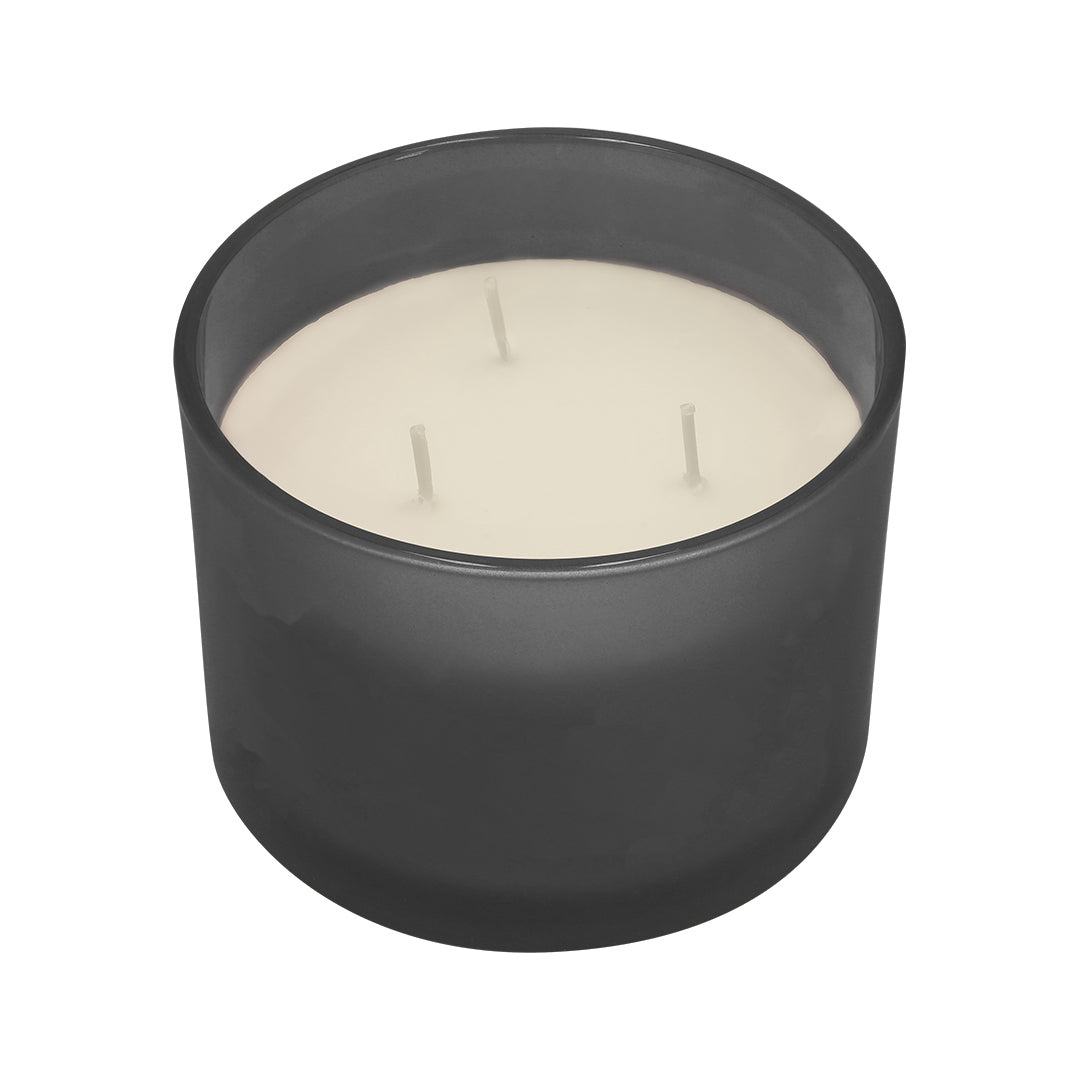 Vela Aromática em Frasco de Vidro - 3 Pavios