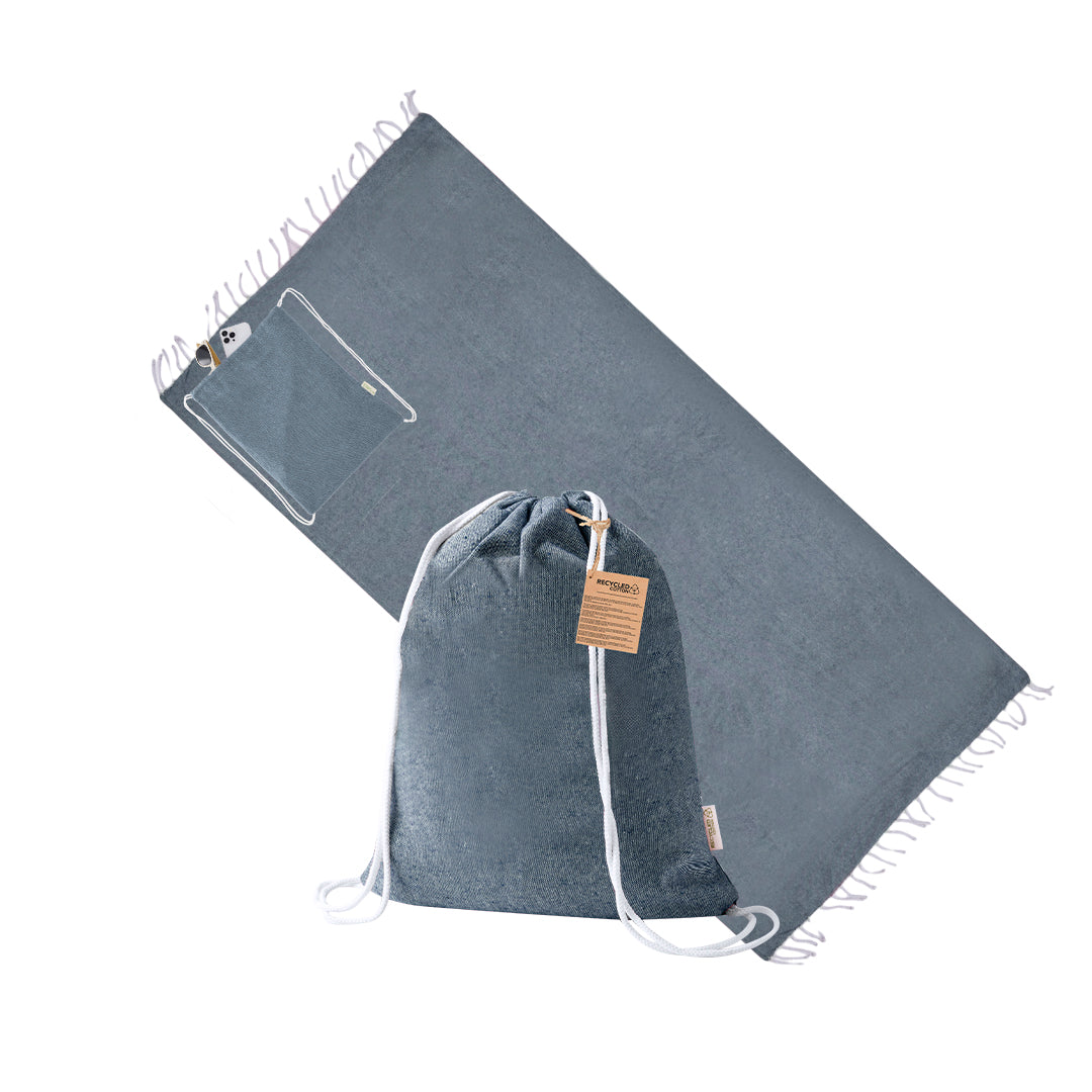 Mochila Pareo em Algodão Reciclado 180x90cm