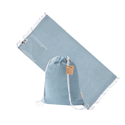 Mochila Pareo em Algodão Reciclado 180x90cm