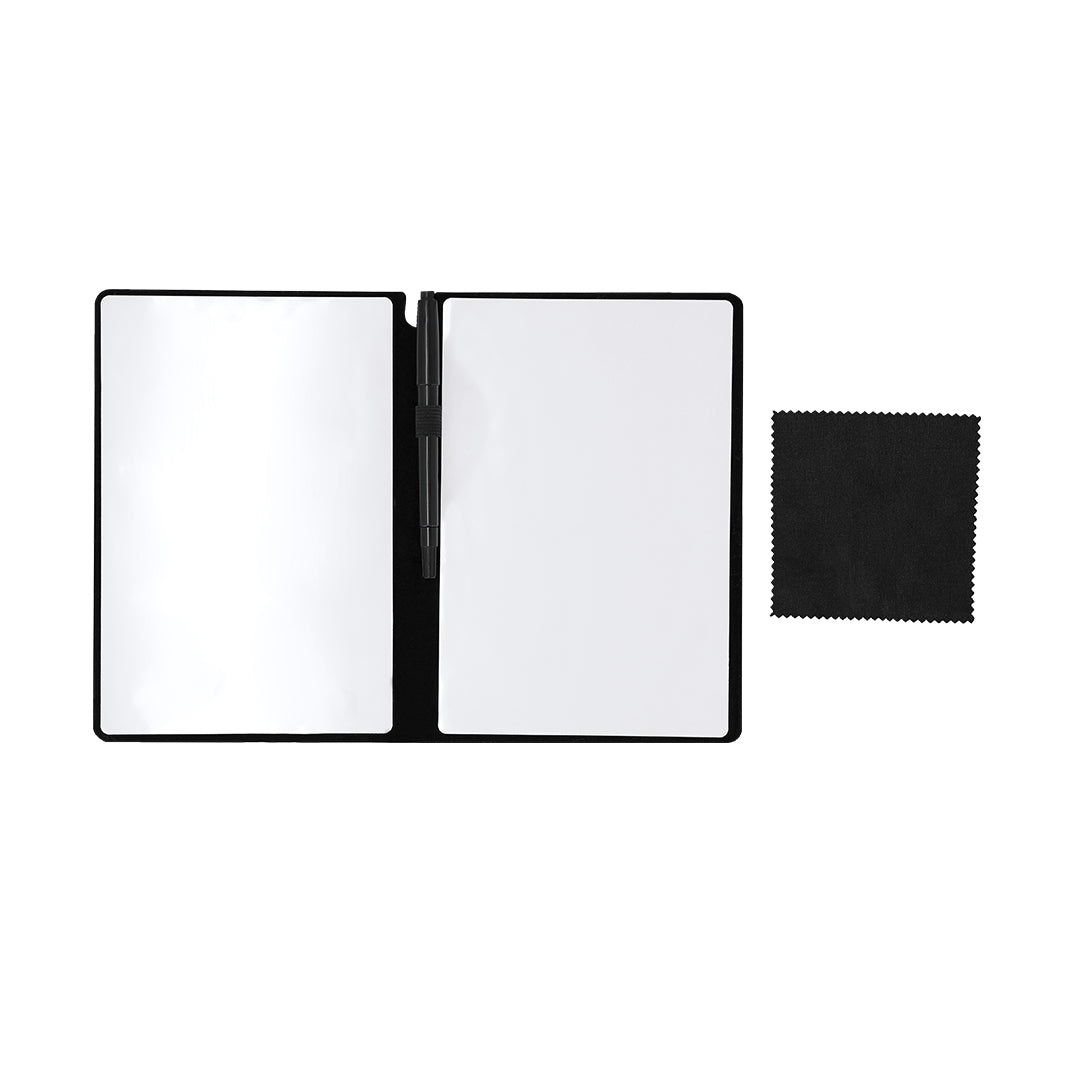 Bloco de Notas Elegante em PU com Quadro Branco