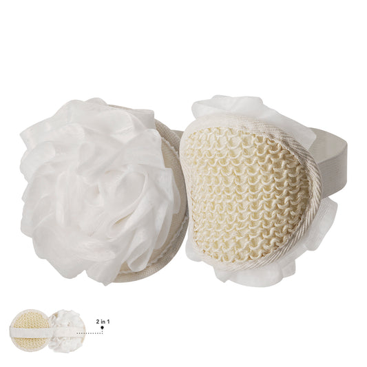 Esponja Esfoliante 2 em 1 - Cuide da Sua Pele