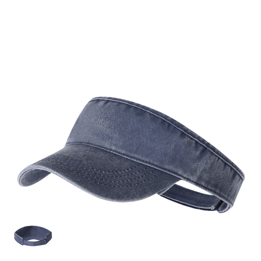 Viseira Lavada em Algodão Ajustável