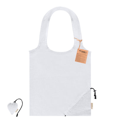 Saco Dobrável em Algodão Reciclado com Coração