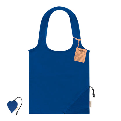 Saco Dobrável em Algodão Reciclado com Coração