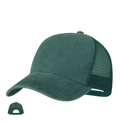 Boné de 5 Painéis com Efeito Lavado - Conforto e Estilo