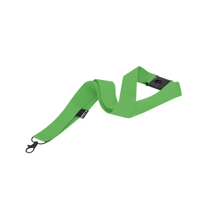 Cordão RPET Macio com Mosquetão Rotativo