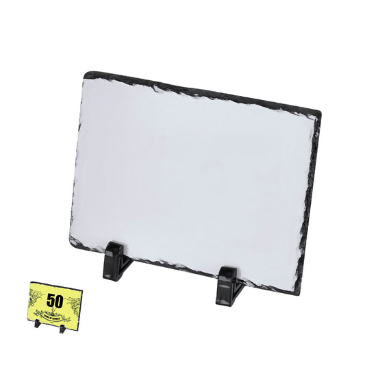 Placa de Ardósia para Sublimação com Suporte