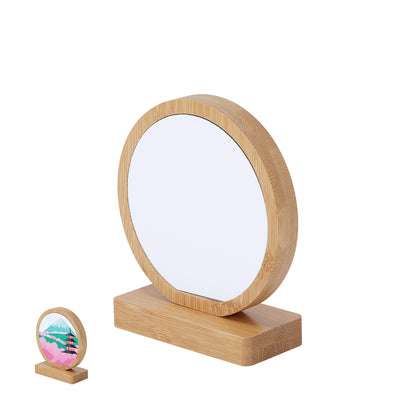 Placa Comemorativa de Bambu Personalizável