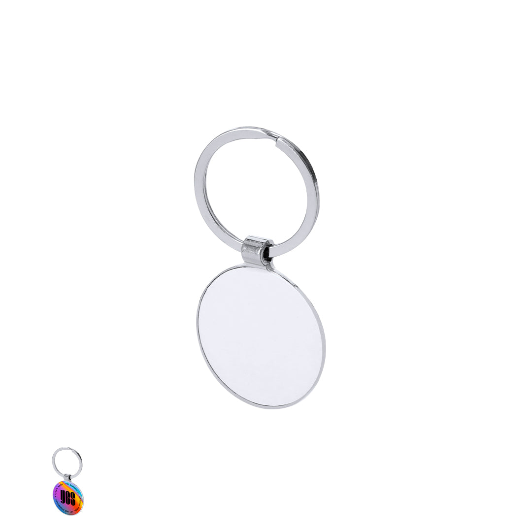 Porta-Chaves Metálico Personalizável Elegante