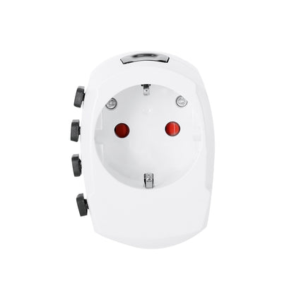 Adaptador de Viagem Universal PRO 3-POLE Compacto