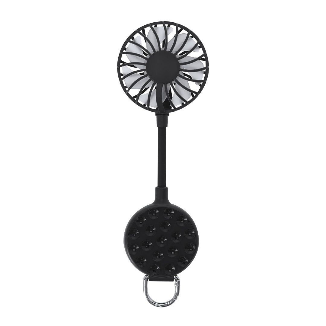 Ventilador Multiposição 360° com Suporte para Telemóvel
