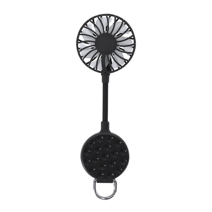 Ventilador Multiposição 360° com Suporte para Telemóvel