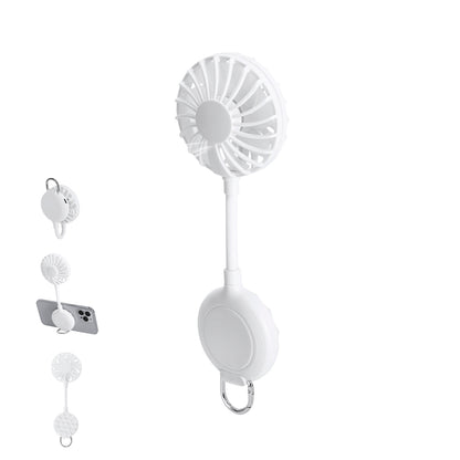 Ventilador Multiposição 360° com Suporte para Telemóvel