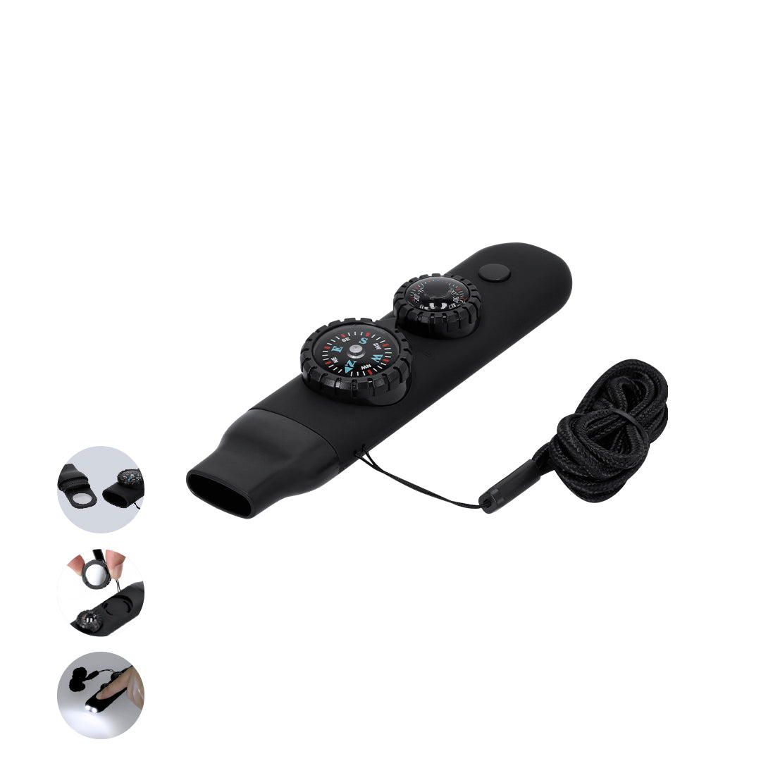 Apito de Sobrevivência Multifuncional em ABS