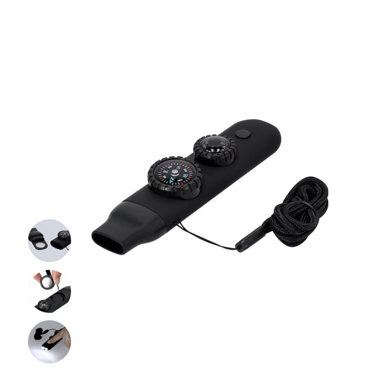 Apito de Sobrevivência Multifuncional em ABS