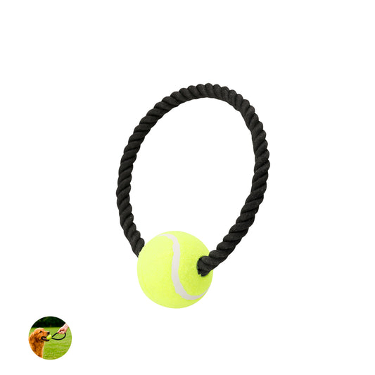 Brinquedo de Morder com Bola para Cães