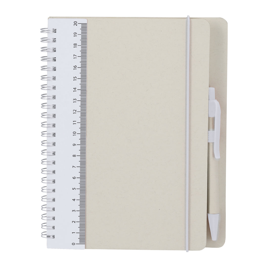 Caderno Sustentável com Caneta Reciclada