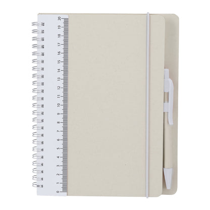 Caderno Sustentável com Caneta Reciclada