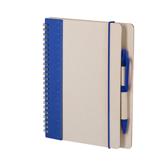 Caderno Sustentável com Caneta Reciclada