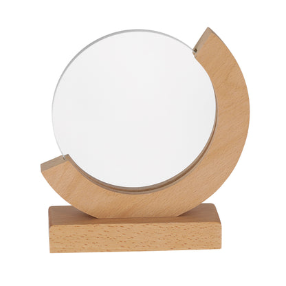 Placa Xiflex em Cristal com Base em Madeira