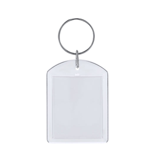 Porta-Chaves Transparente Personalizável Brilhante
