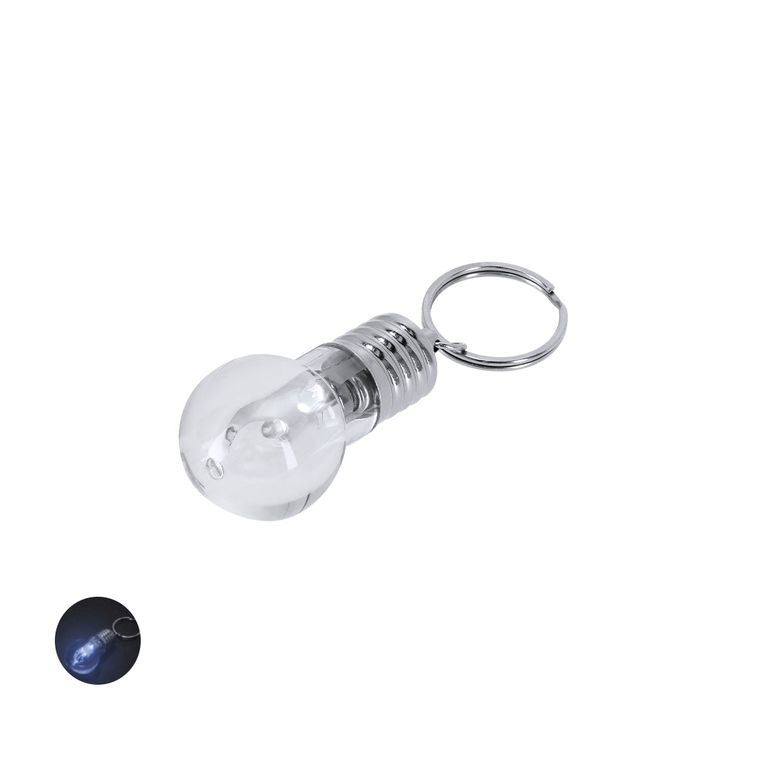Lanterna de Porta-Chaves em Forma de Lâmpada