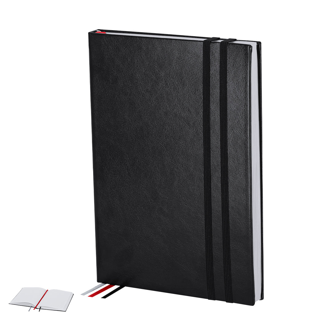 Bloco de Notas A5 Ecológico com Capas Rígidas e Macias