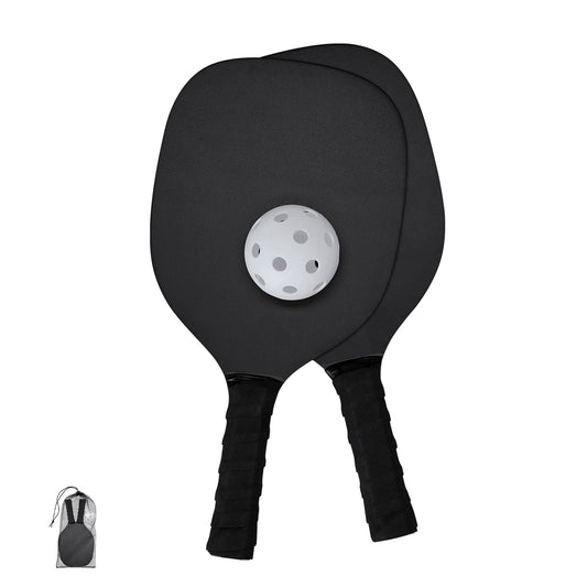 Par de Raquetas de Pickle Ball em MDF com Bola