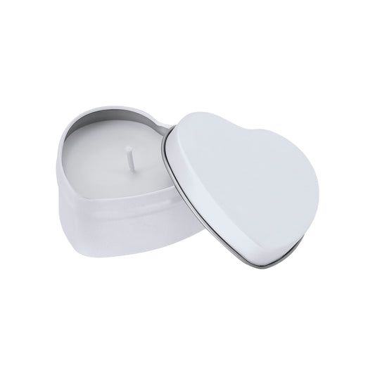 Vela Perfumada em Caixa Coração - Aroma Baunilha