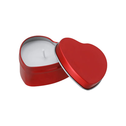 Vela Perfumada em Caixa Coração - Aroma Baunilha